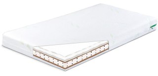 MATERAC LATEKS-PIANKA-KOKOS ALOE VERA 140x70 (12cm)