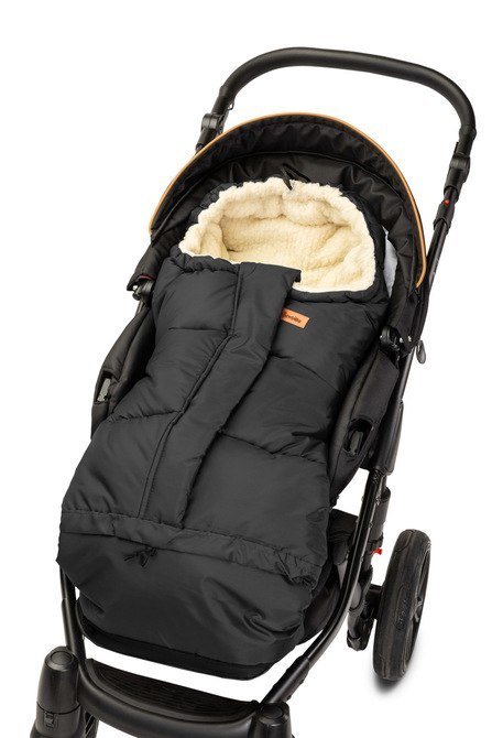ŚPIWOREK COMBI 3w1 WEŁNA BLACK