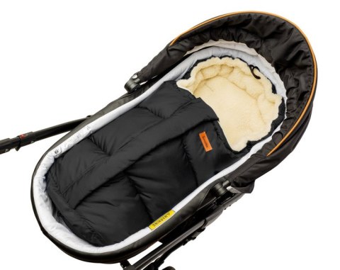 ŚPIWOREK COMBI 3w1 WEŁNA BLACK