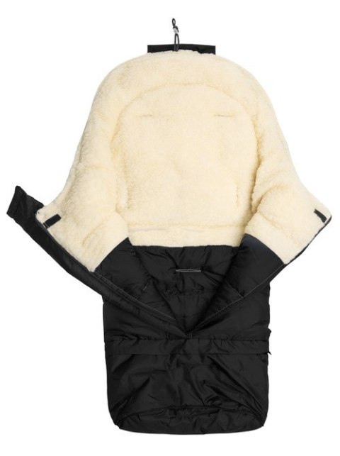 ŚPIWOREK COMBI 3w1 WEŁNA BLACK