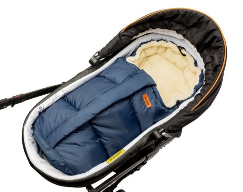 ŚPIWOREK COMBI 3w1 WEŁNA NAVY