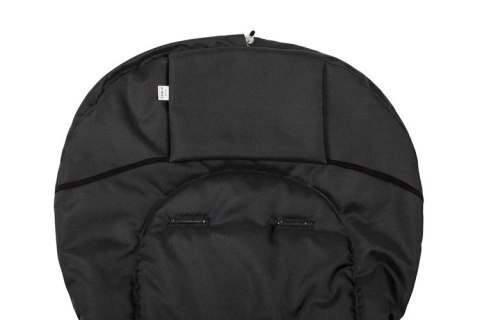 ŚPIWOREK POLAR BLACK DO WÓZKA (95x40)