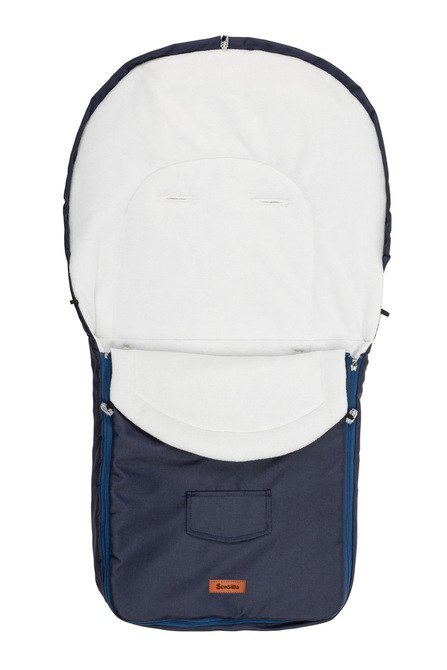 ŚPIWOREK POLAR NAVY DO WÓZKA (95x40)