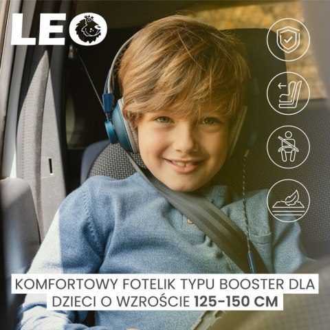 FOTELIK LEO I-SIZE BLACK (125-150)