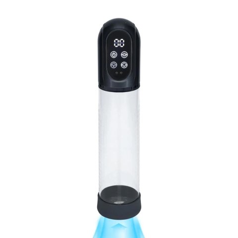 Engage - Automatic Waterproof Penis Pump and Masturbator - Gun Metal Pumped