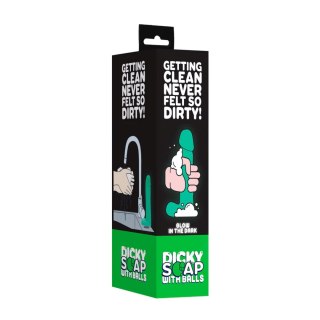Glow in the Dark Dicky Soap with Balls S-Line