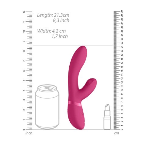 Kyra - Pulse Clitoral Rabbit - Pink Vive
