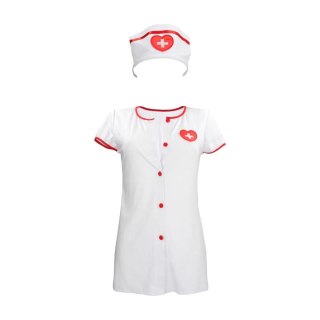 Nurse Costume - S/M - White S-Line