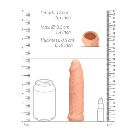 Penis Sheath - 16 cm RealRock