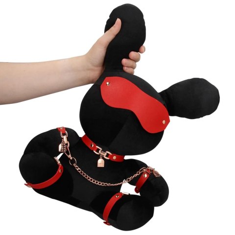 Rabbit Bondage - Velvet - Large - Black S-Line