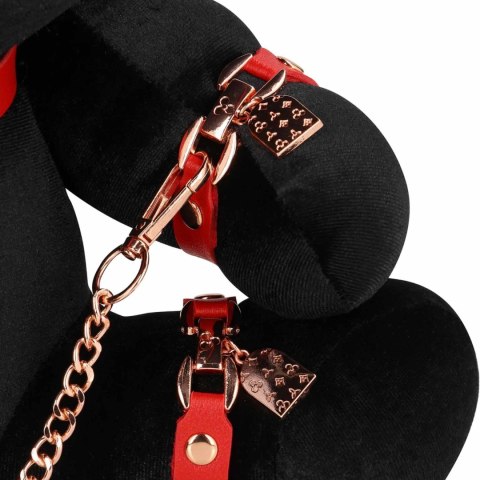 Rabbit Bondage - Velvet - Large - Black S-Line