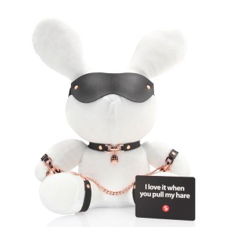 Rabbit Bondage - Velvet - Large - White S-Line