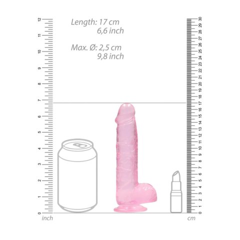 Realistic Dildo with Balls - 15 cm RealRock