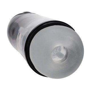 SonicPull - Suction and Vibration Masturbator Pump - Multimedia Enhanced - Gun Metal Pumped