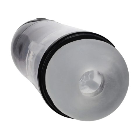 SonicPull - Suction and Vibration Masturbator Pump - Multimedia Enhanced - Gun Metal Pumped
