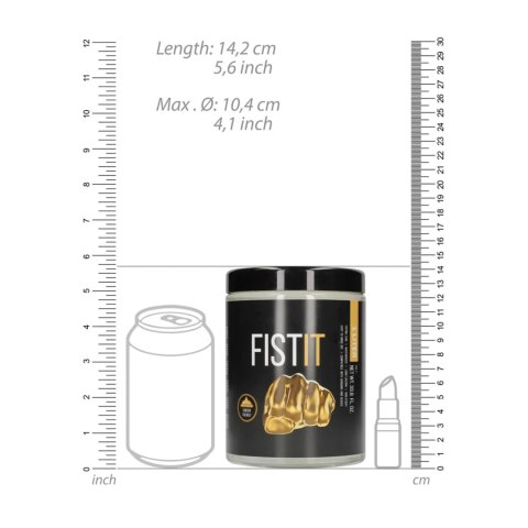 Waterbased Lubricant - Jar - 1000 ml Fist It