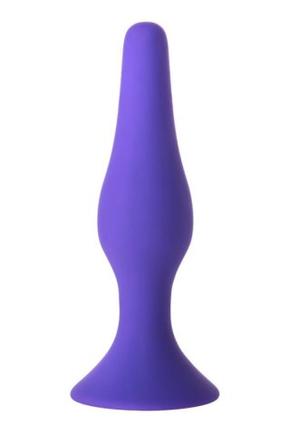 A-TOYS, Anal Plug, Silicone, Purple, 10.2 cm A-Toys