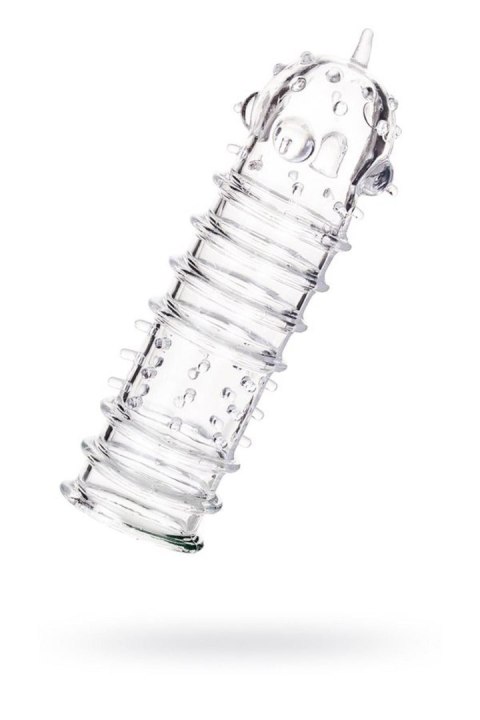 A-TOYS, Penis Sleeve, TPR, Transparent, 15.3 cm A-Toys
