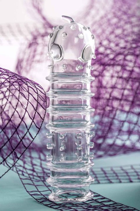 A-TOYS, Penis Sleeve, TPR, Transparent, 15.3 cm A-Toys