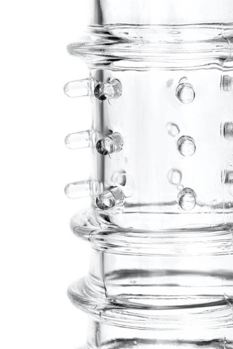A-TOYS, Penis Sleeve, TPR, Transparent, 15.3 cm A-Toys