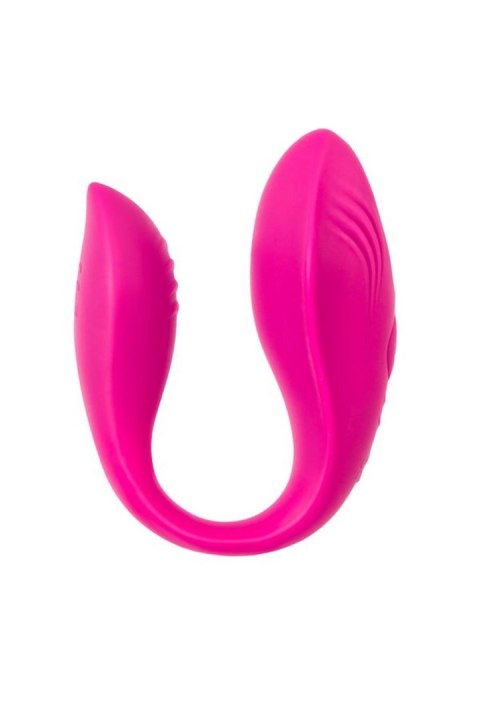A-TOYS Vibrator for couples Cobrum, silicone, pink, 9.6 cm A-Toys
