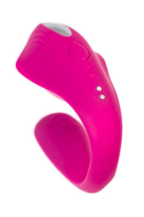 A-TOYS Vibrator for couples Cobrum, silicone, pink, 9.6 cm A-Toys