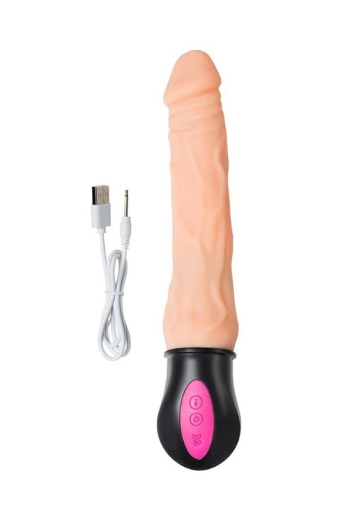 A-TOYS Vibrator with heating TPE 12 speeds bendable rechargble A-Toys