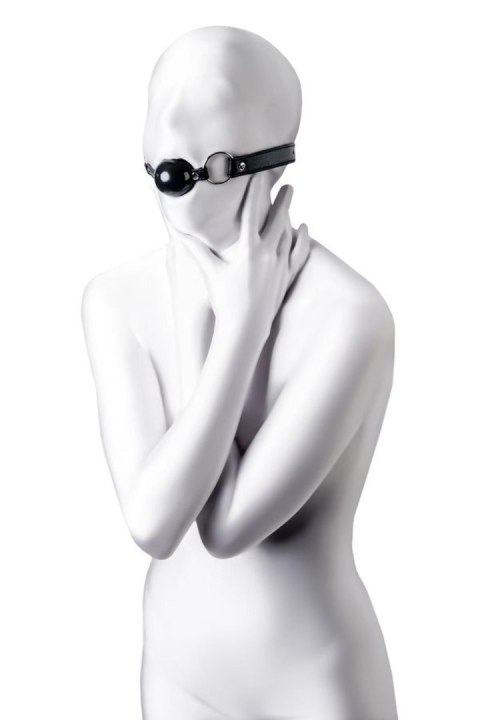 Anonymo gag, TPR, black, 64 cm Anonymo by TOYFA