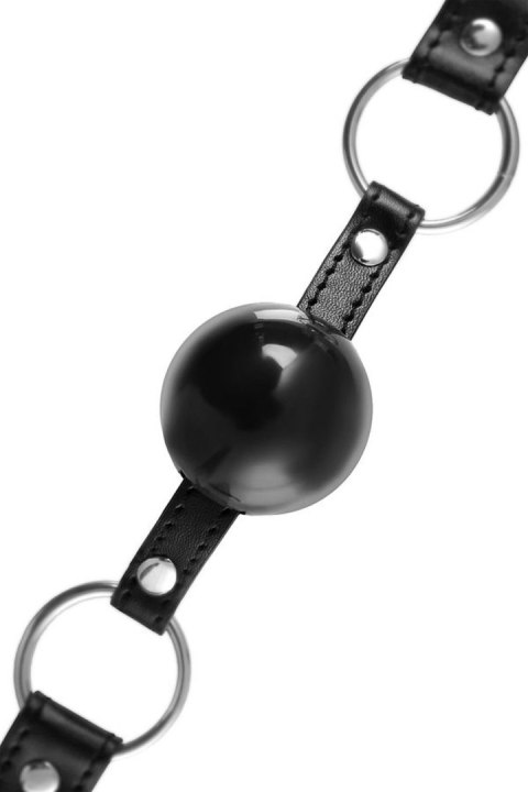Anonymo gag, TPR, black, 64 cm Anonymo by TOYFA