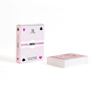 CIVILISEXATIONS ILLUSTRATED PLAYING CARDS Secret Play
