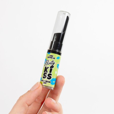 FLIRTY KISS EDIBLE AROUSAL GEL - STRAWBERRY AND MINT Secret Play