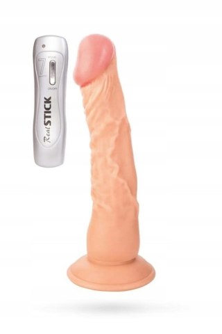 RealStick TOYFA Nude realistic Vibrator, 7 vibration modes, 22.5 cm RealStick Nude by TOYFA