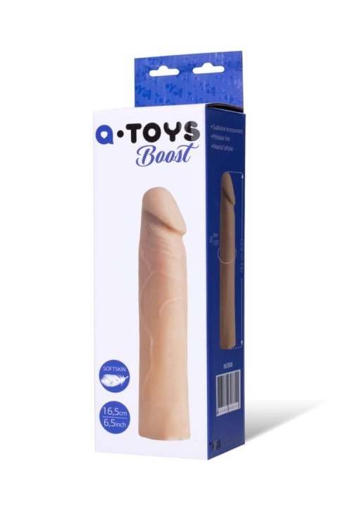 A-TOYS Penis Sleeve, Softskin Flesh 863006 A-Toys