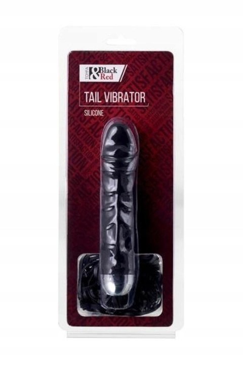 XBlack & Red, Vibrator, 6 vibration modes, silicone, black, 16 cm, O 3.5 cm Black&Red by TOYFA