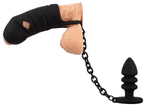 Black Velvets Cock cage with a Black Velvets
