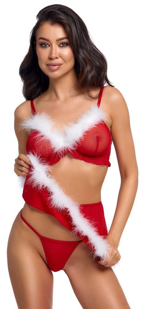 X-Mas Top+Skirt L/XL Cottelli LINGERIE