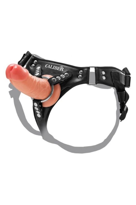 Realistic dildo Caliber 14/4 , PVC, flesh, length 14cm, diameter 4cm Caliber by RealStick