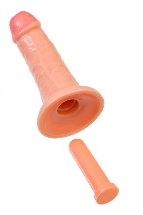 Realistic dildo Caliber 16/4 , PVC, flesh, length 16cm, diameter 4cm Caliber by RealStick
