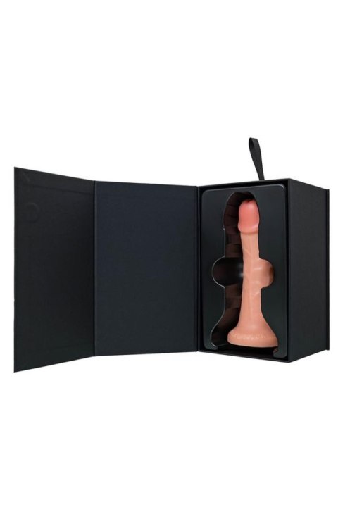 Realistic dildo Caliber 18/4 , PVC, flesh, length 18cm, diameter 4cm Caliber by RealStick