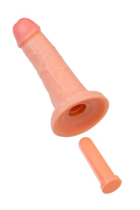 Realistic dildo Caliber 18/4 , PVC, flesh, length 18cm, diameter 4cm Caliber by RealStick