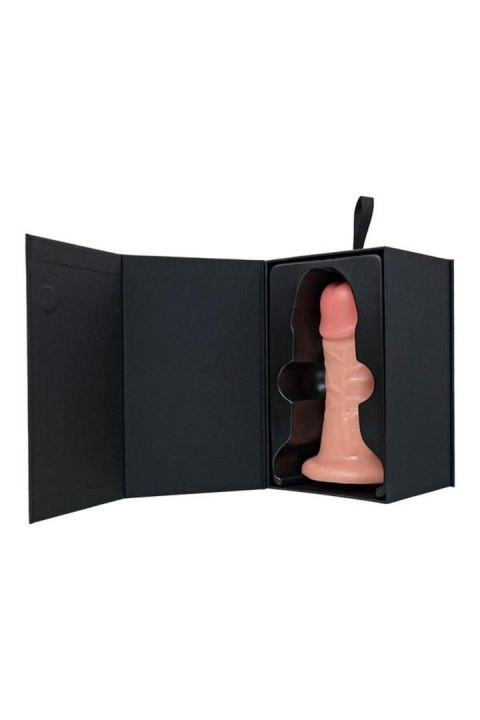 Realistic dildo Caliber 18/6 , PVC, flesh, length 18cm, diameter 6cm Caliber by RealStick