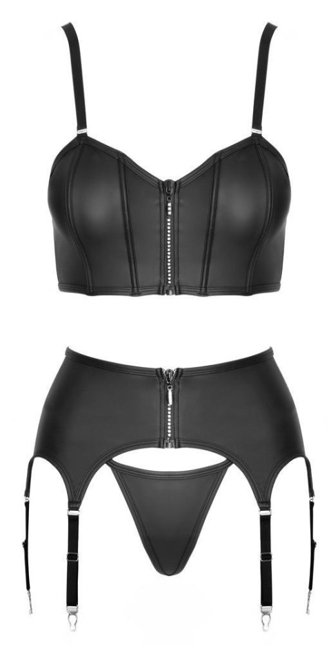 Top Set rhinestone zip M Cottelli PARTY