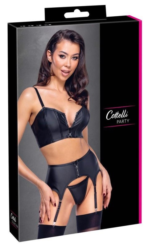Top Set rhinestone zip M Cottelli PARTY