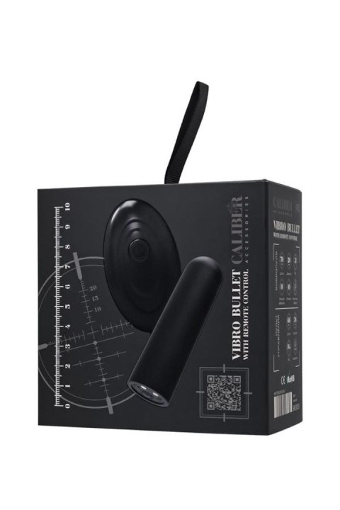 Vibro bullet with remote control, RealStik CALIBER, 7cm, O2 Caliber by RealStick