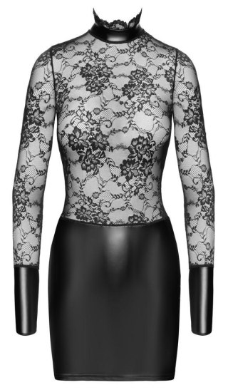 Noir Dress collar S Noir