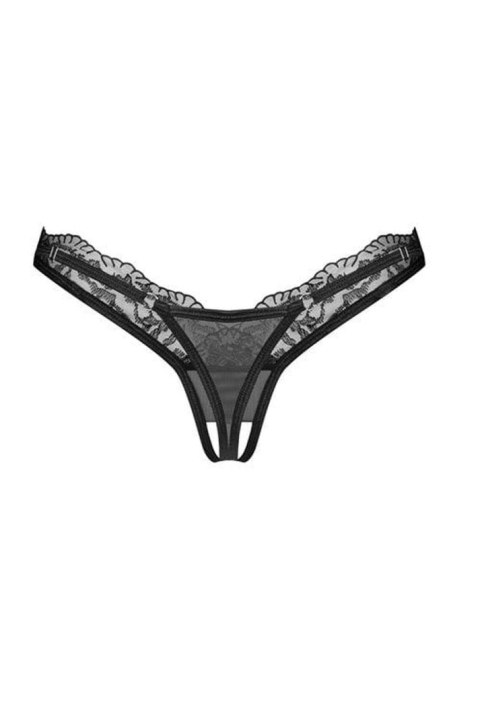 Arrowel Black otwarte stringi S/M Obsessive
