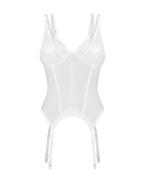 Arrowel White gorset biały L/XL Obsessive