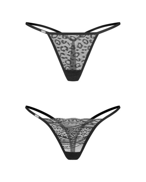 Clara 2-pak stringi S/M Obsessive