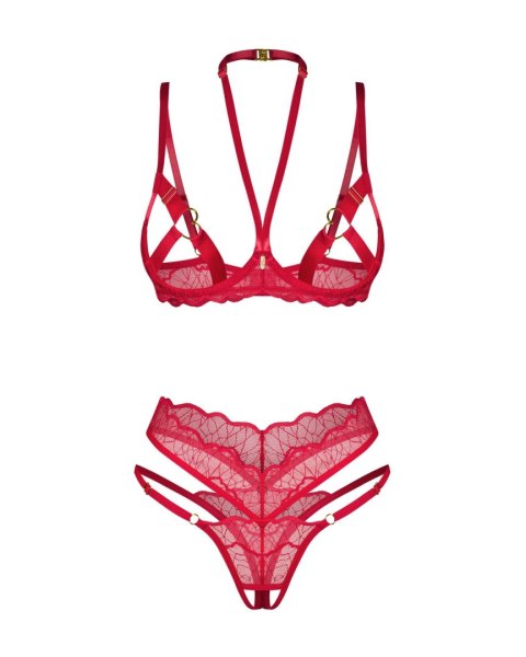 Cupide Desir komplet 2-częściowy otwarty L/XL Obsessive