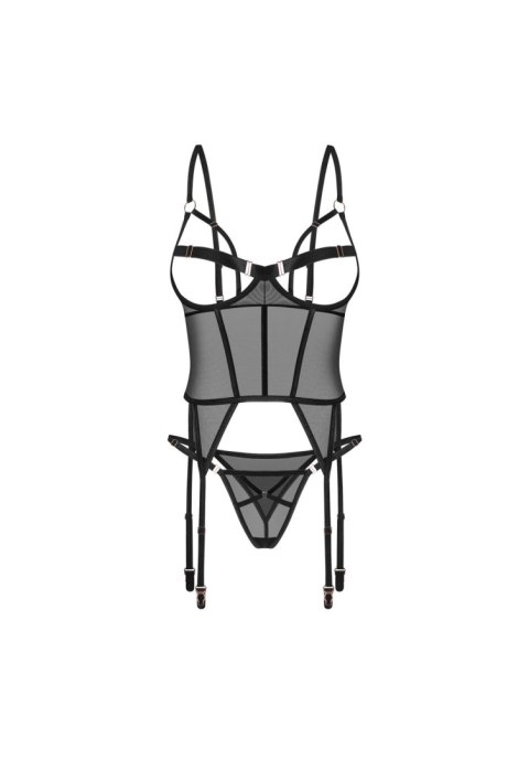 Euridia gorset i stringi XS/S Obsessive